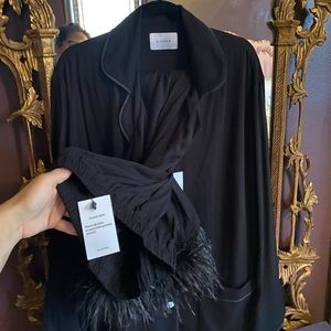 Sleeper pajama set with feather pants XXL NWT